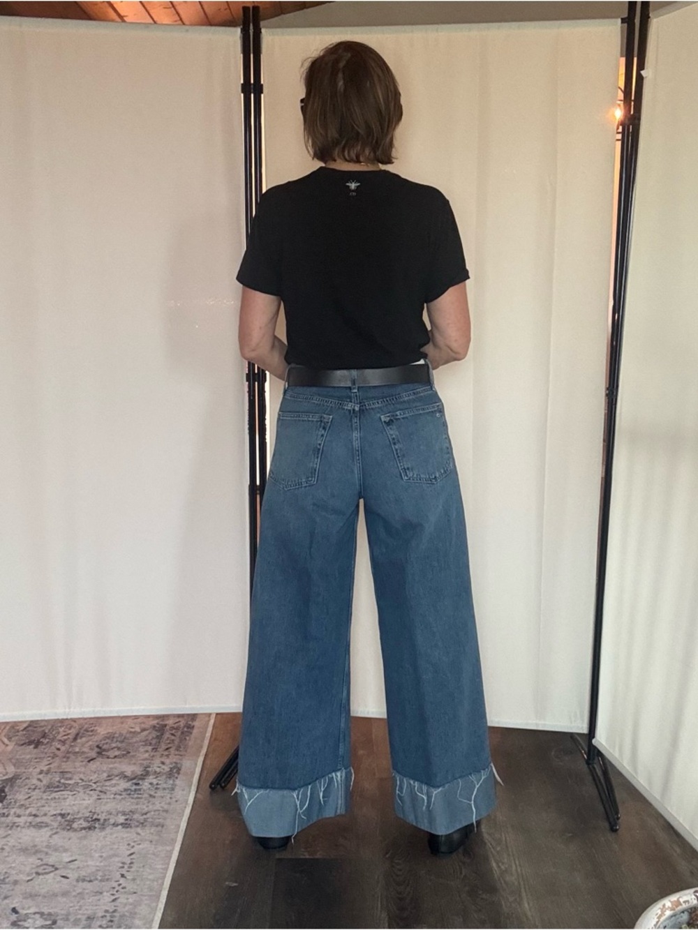 rag & bone Denim Wide-Leg Jeans - Picture 8 of 8